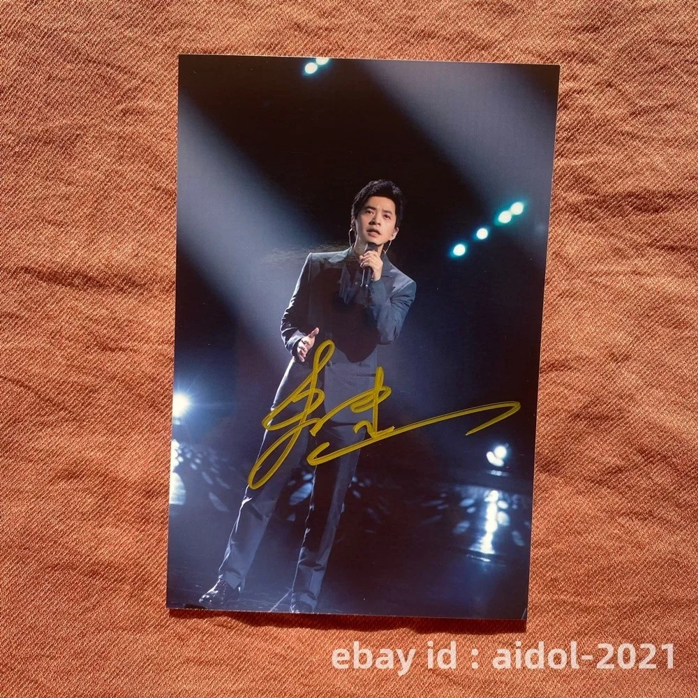 LI JIAN Autographed Signed Photo 4*6 Collection 李健 2025, изображение 3