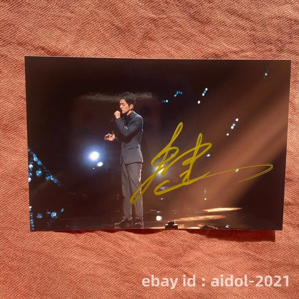 LI JIAN Autographed Signed Photo 4*6 Collection 李健 2025, изображение 4