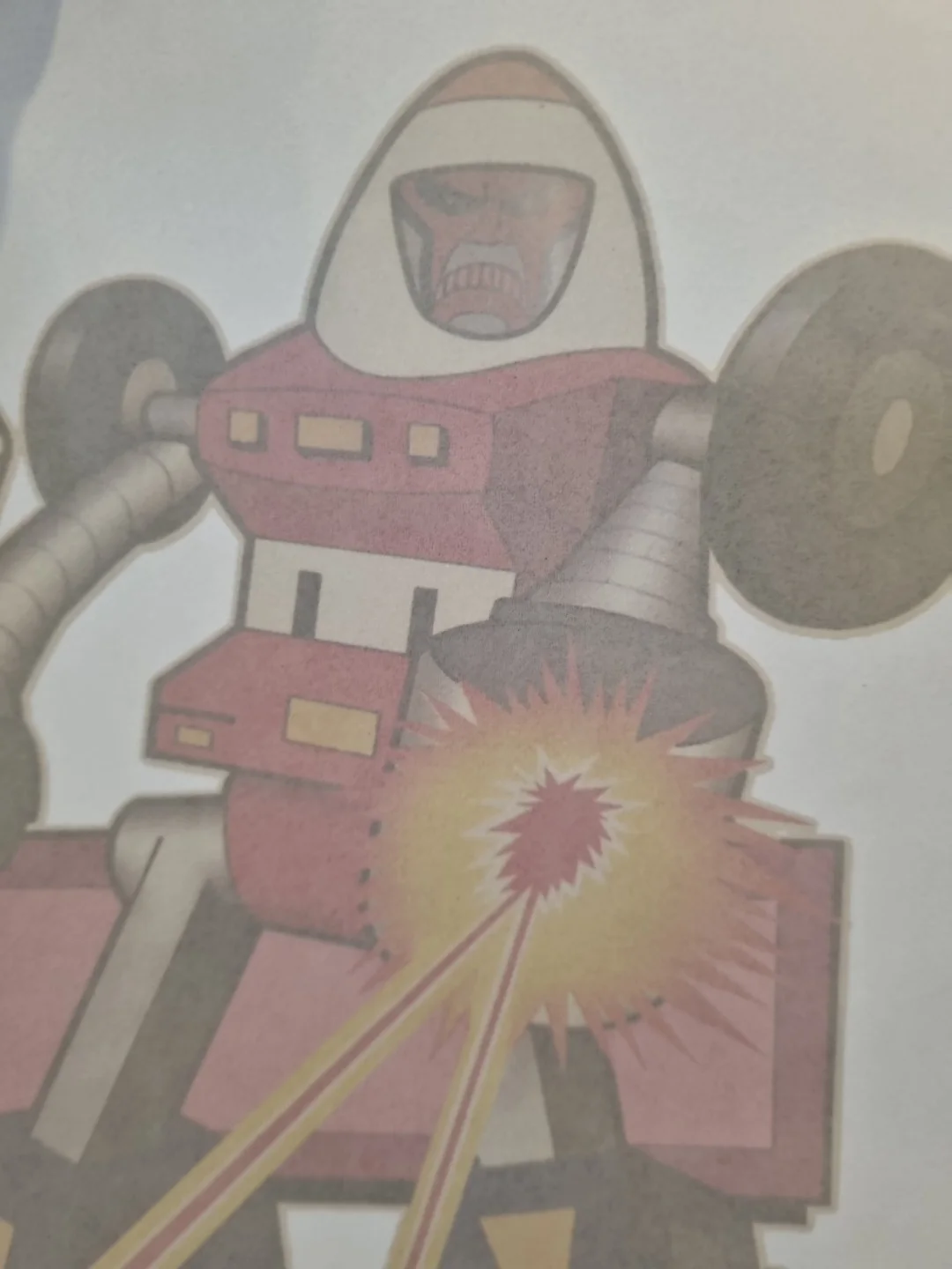 GOBOTS Rare Vintage T-shirt transfer Genuine Original Rare 1980s, image 3