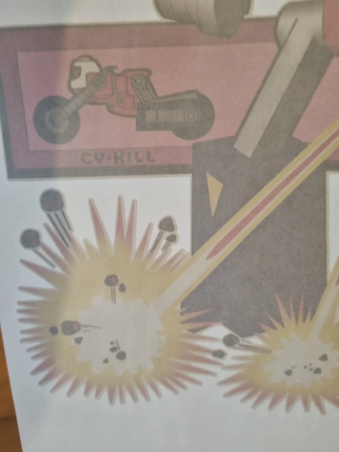 GOBOTS Rare Vintage T-shirt transfer Genuine Original Rare 1980s, image 5