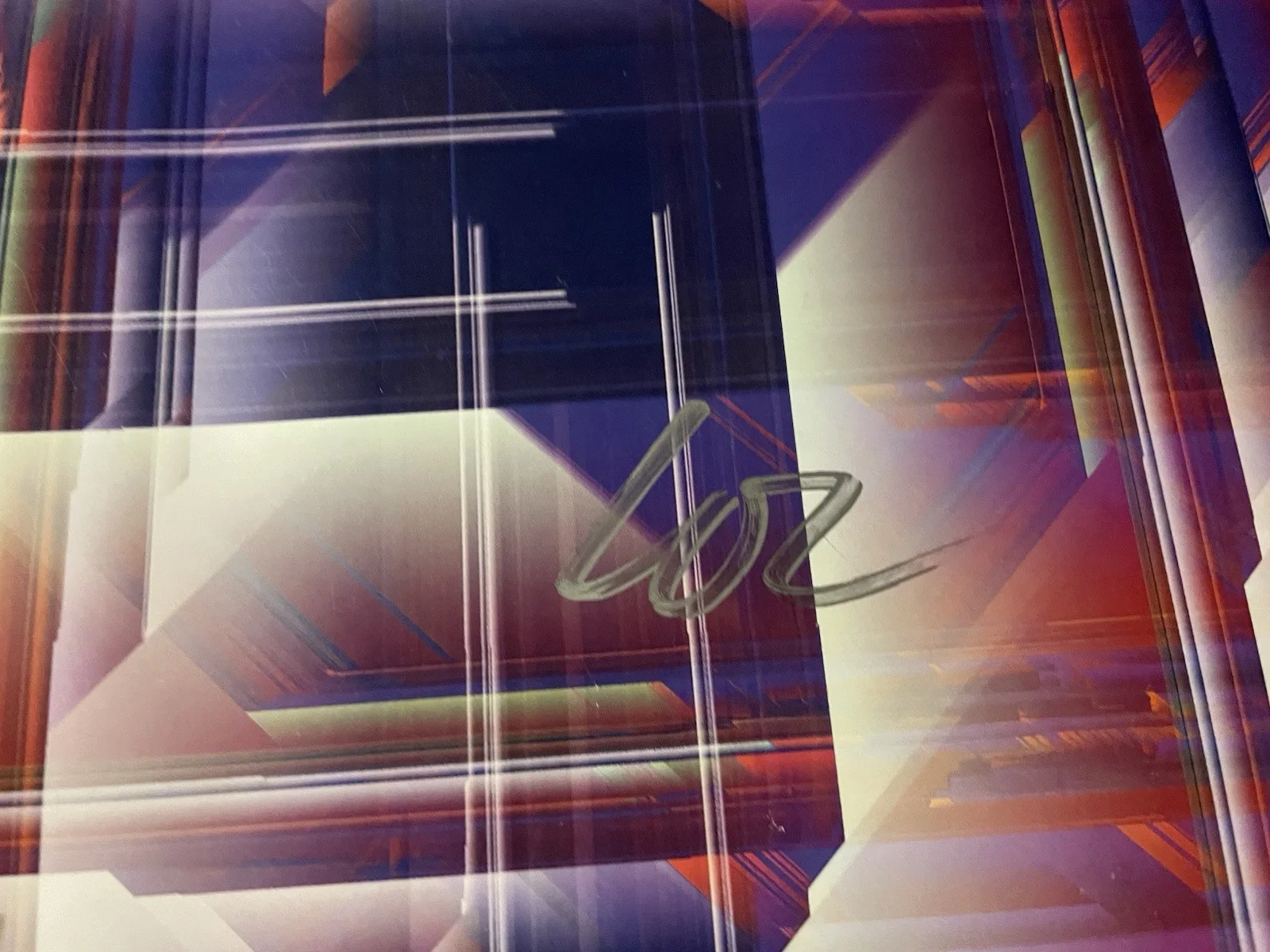 "RIDE" Band signed INTERPLAY Album Promo FLAT by All 4 ANDY BELL Oasis JSA COA, изображение 3