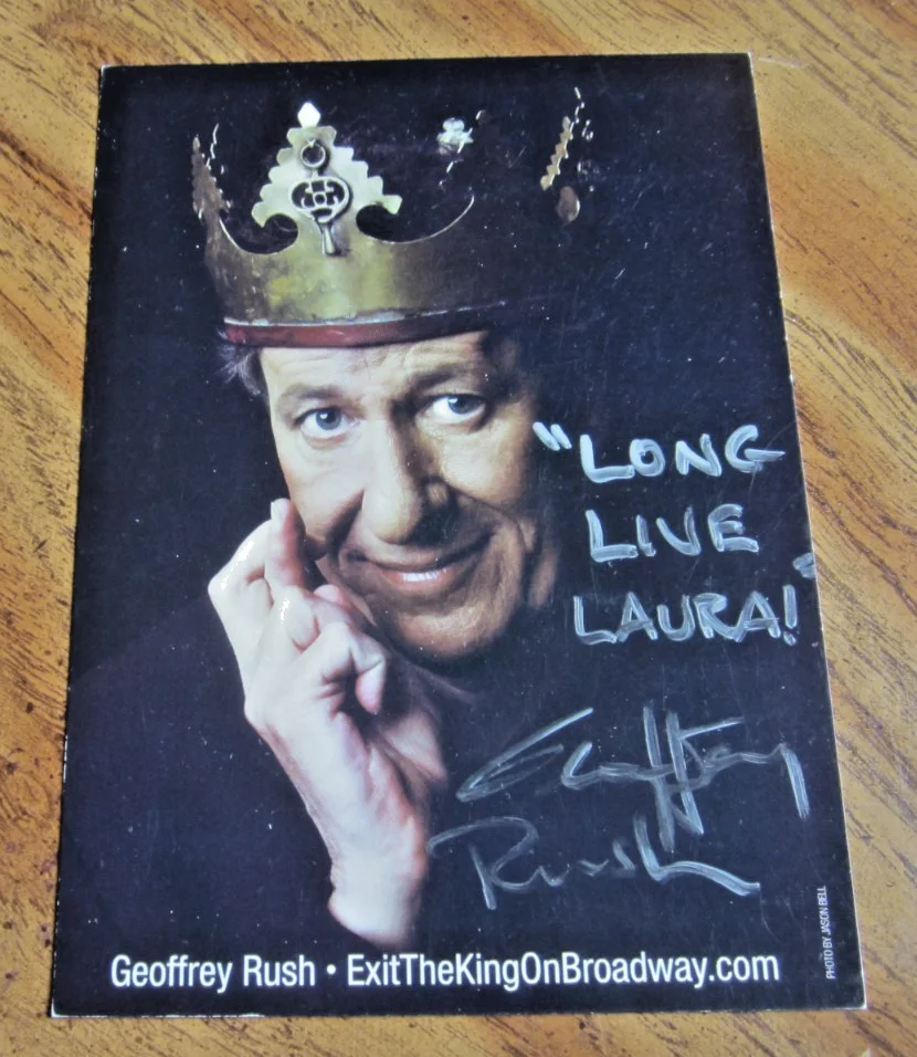 Geoffrey Rush — Geoffrey Rush Actor Autographed Signed 5X7 Photo "Exit the King" King Berenger