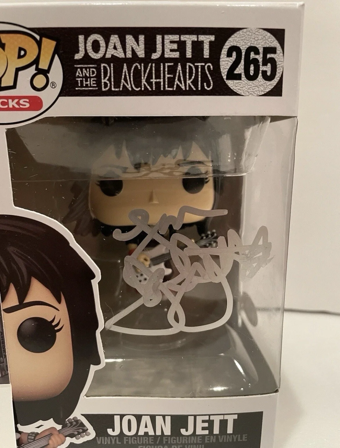 Joan Jett Signed Autographed Funko Pop Rocks 265 JSA COA, изображение 2