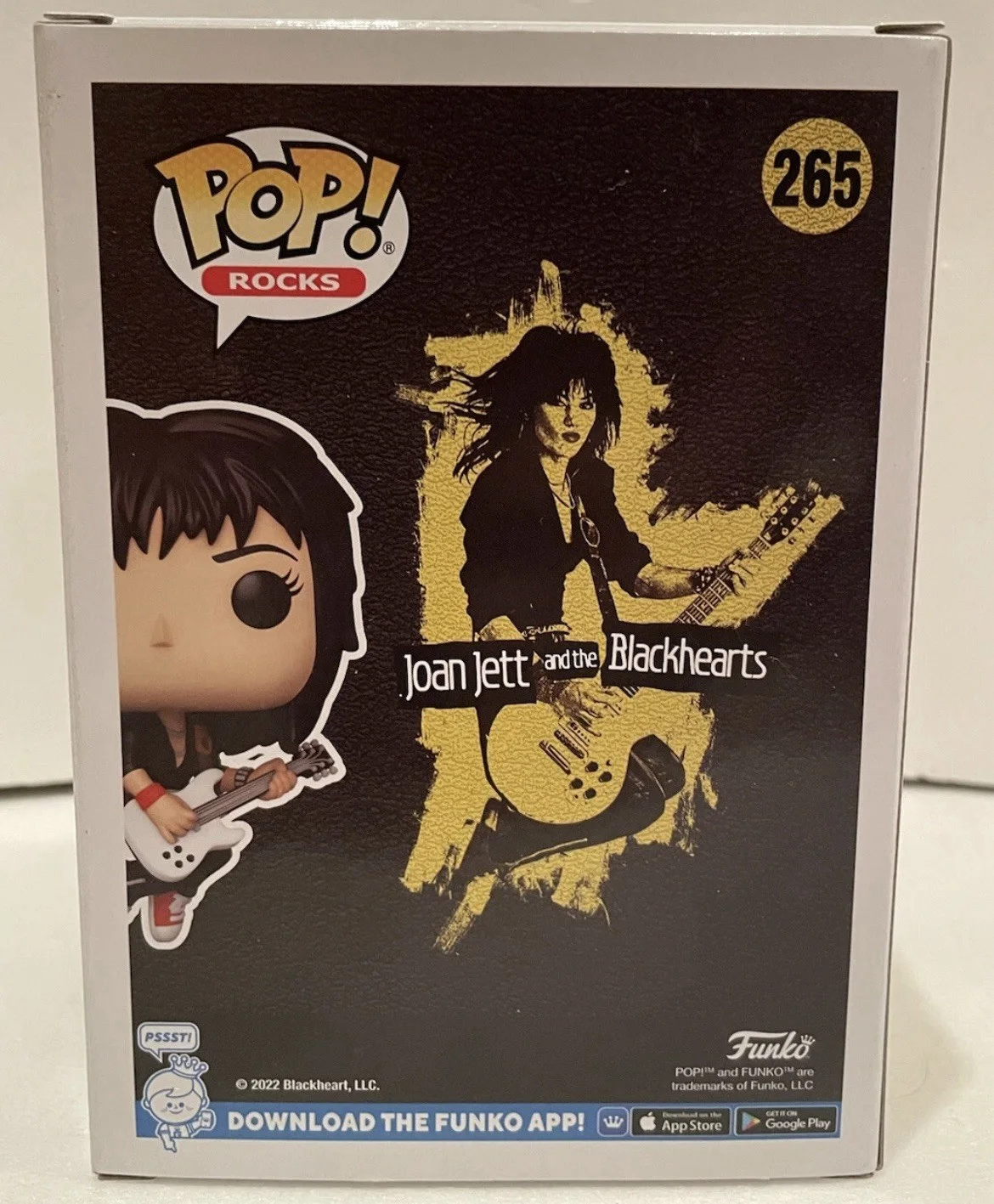 Joan Jett Signed Autographed Funko Pop Rocks 265 JSA COA, изображение 4