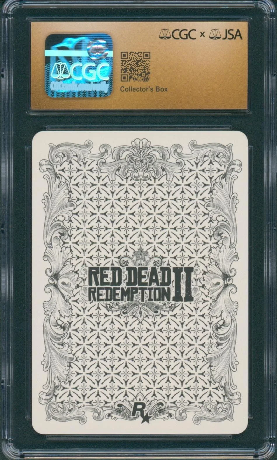Rob Wiethoff — Rob Wiethoff Signed Card Red Dead Redemption 2 John Pristine 10 CGC x JSA SLAB, image 2