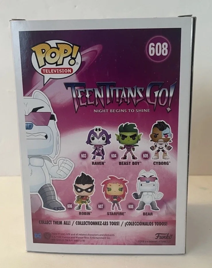 CeeLo Green Signed Funko Pop Television Teen Titans Go Bear 608 Rare JSA COA, изображение 4