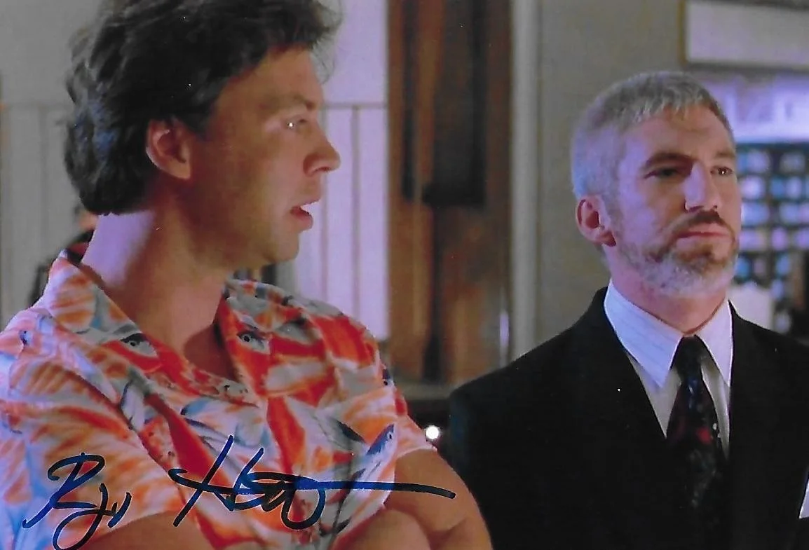 Roger Hewlett — Roger Hewlett autographed 4x6 photo Roadhouse Diggstown Actor Rare COA LOOK!!