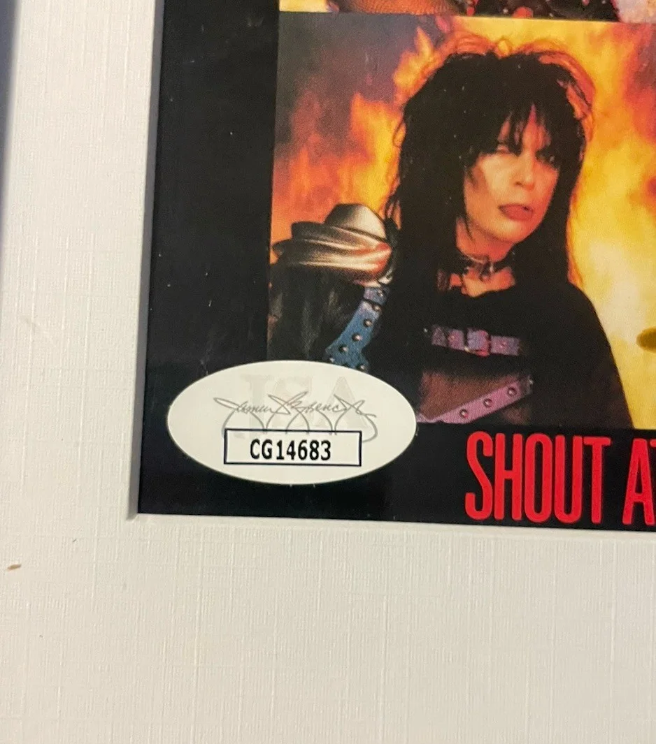 Tommy Lee signed Framed Shout At The Devil Autographed MOTLEY CRUE JSA COA, image 3