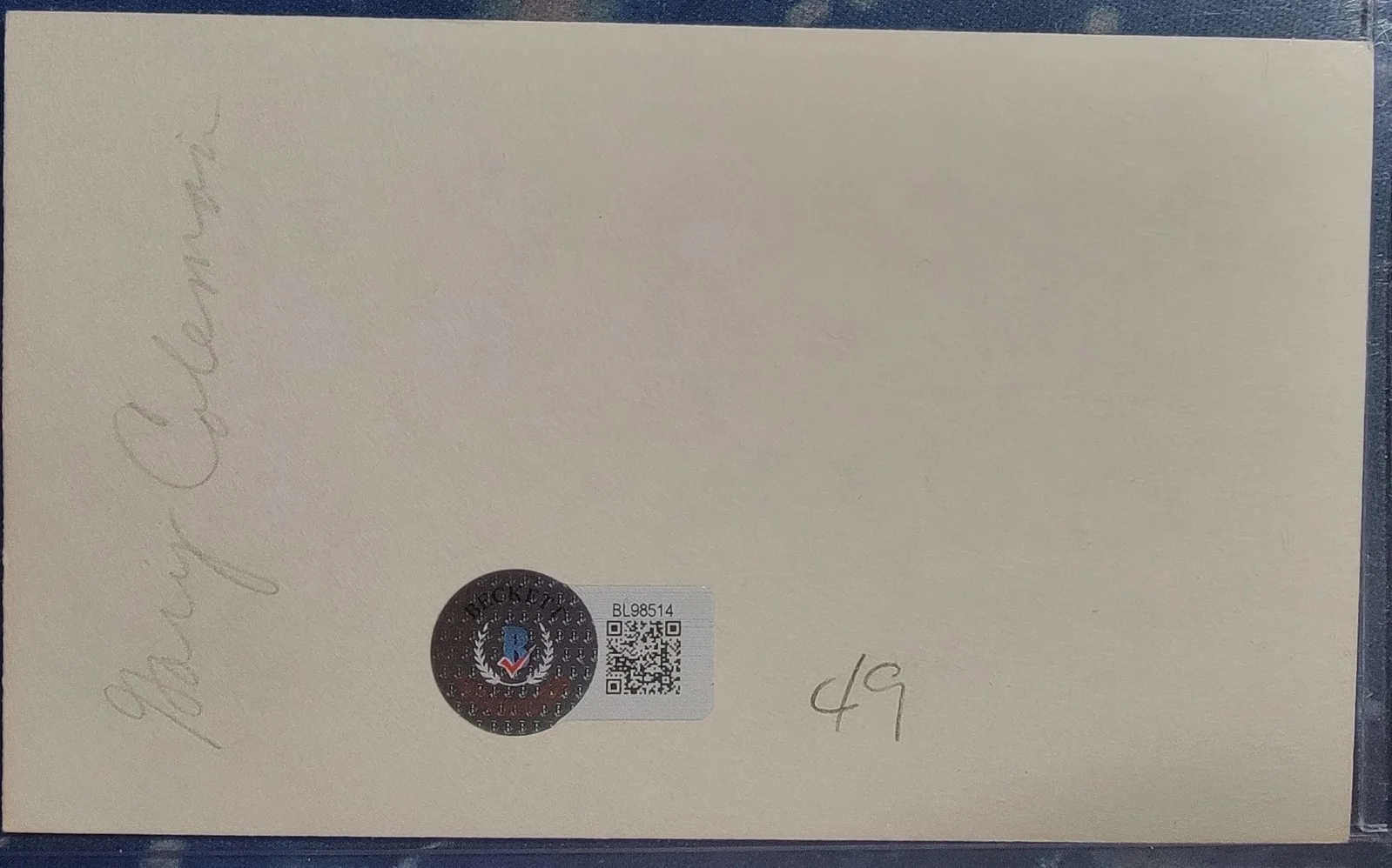 Gary Coleman — Gary Coleman Signed Index Card W/ Beckett BAS COA Different Strokes Arnold, image 2