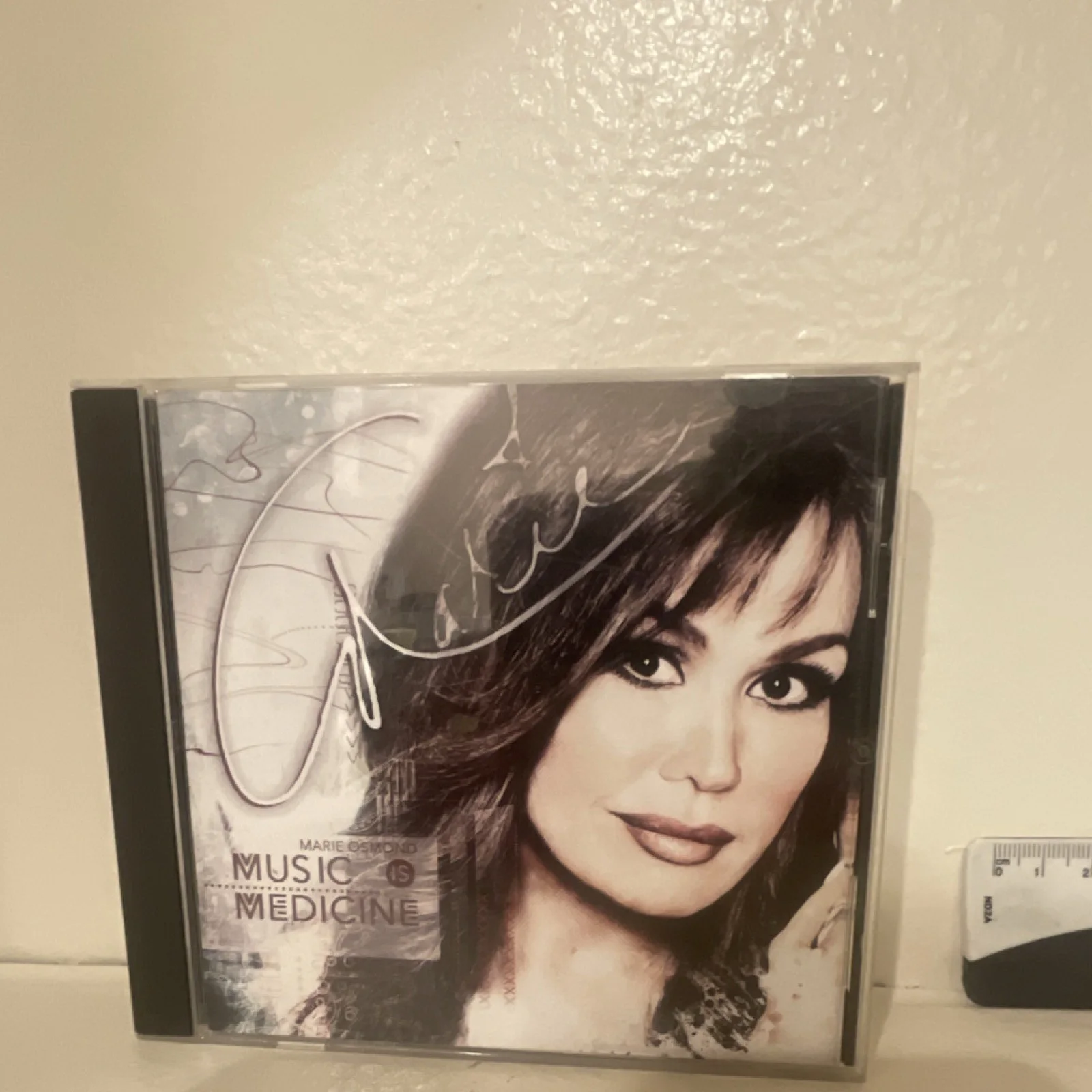 Marie Osmond Music Is Medicine standard unsigned CD & Booklet Original, image 2