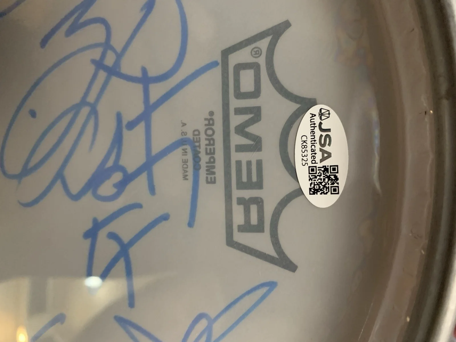 RAP HIP-HOP BONE THUGS N HARMONY SIGNED AUTOGRAPHED Drum all members, image 3