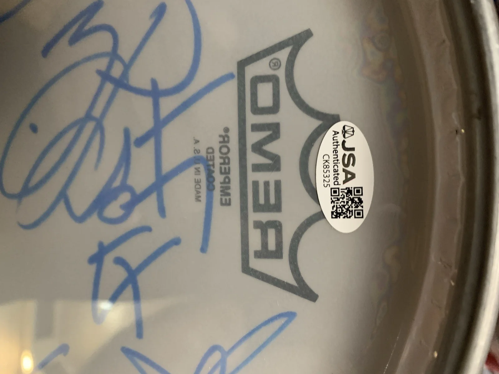 RAP HIP-HOP BONE THUGS N HARMONY SIGNED AUTOGRAPHED Drum all members, image 4