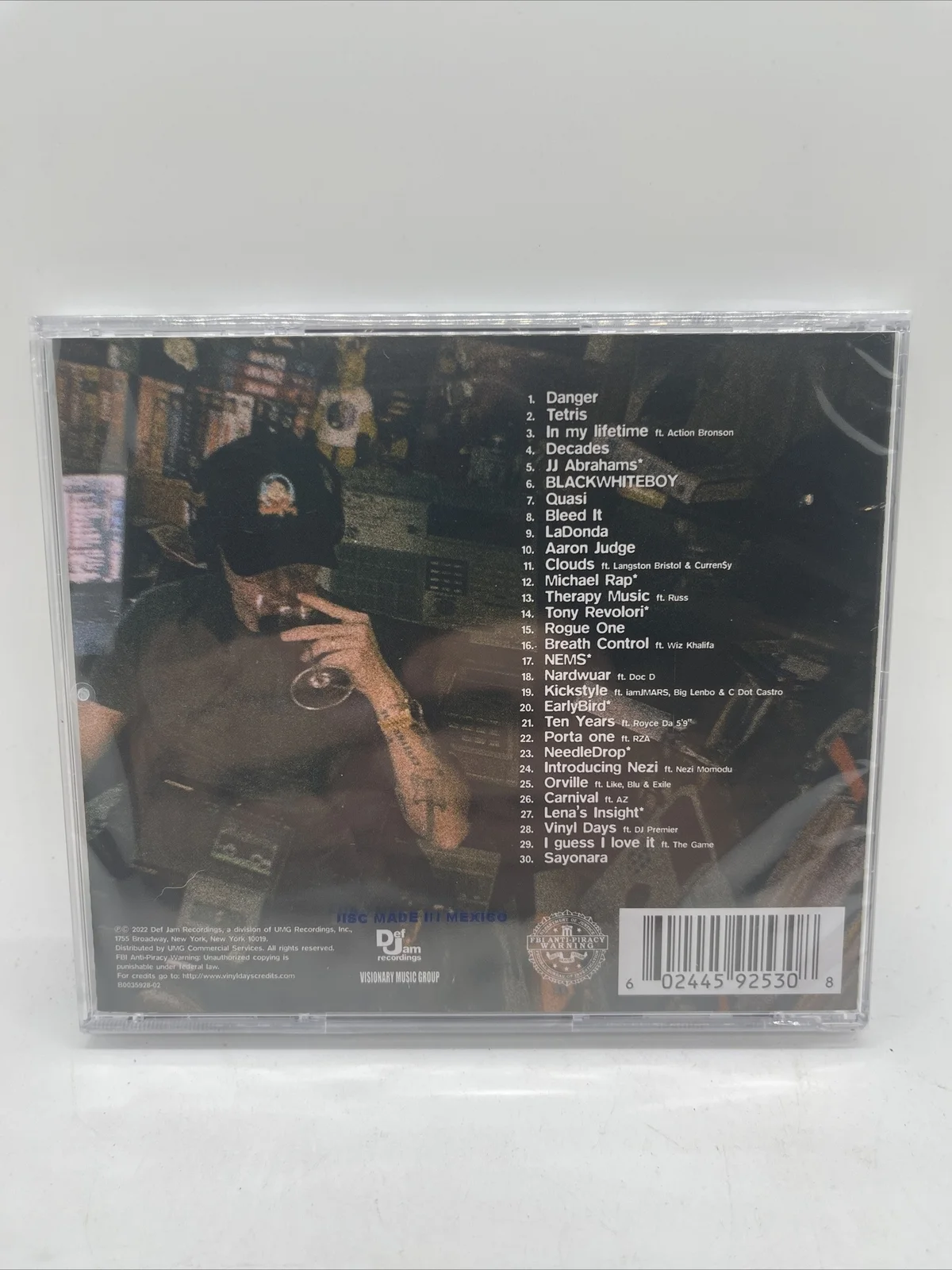 NEW LOGIC- VINYL DAYS SIGNED CD INSERT SEALED AUTHENTIC!! SHIPS NOW!, image 3