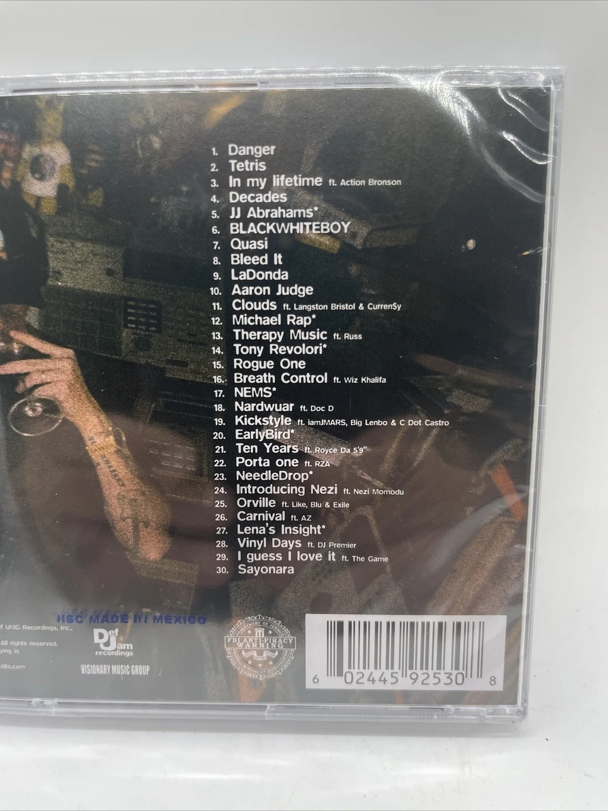 NEW LOGIC- VINYL DAYS SIGNED CD INSERT SEALED AUTHENTIC!! SHIPS NOW!, image 4