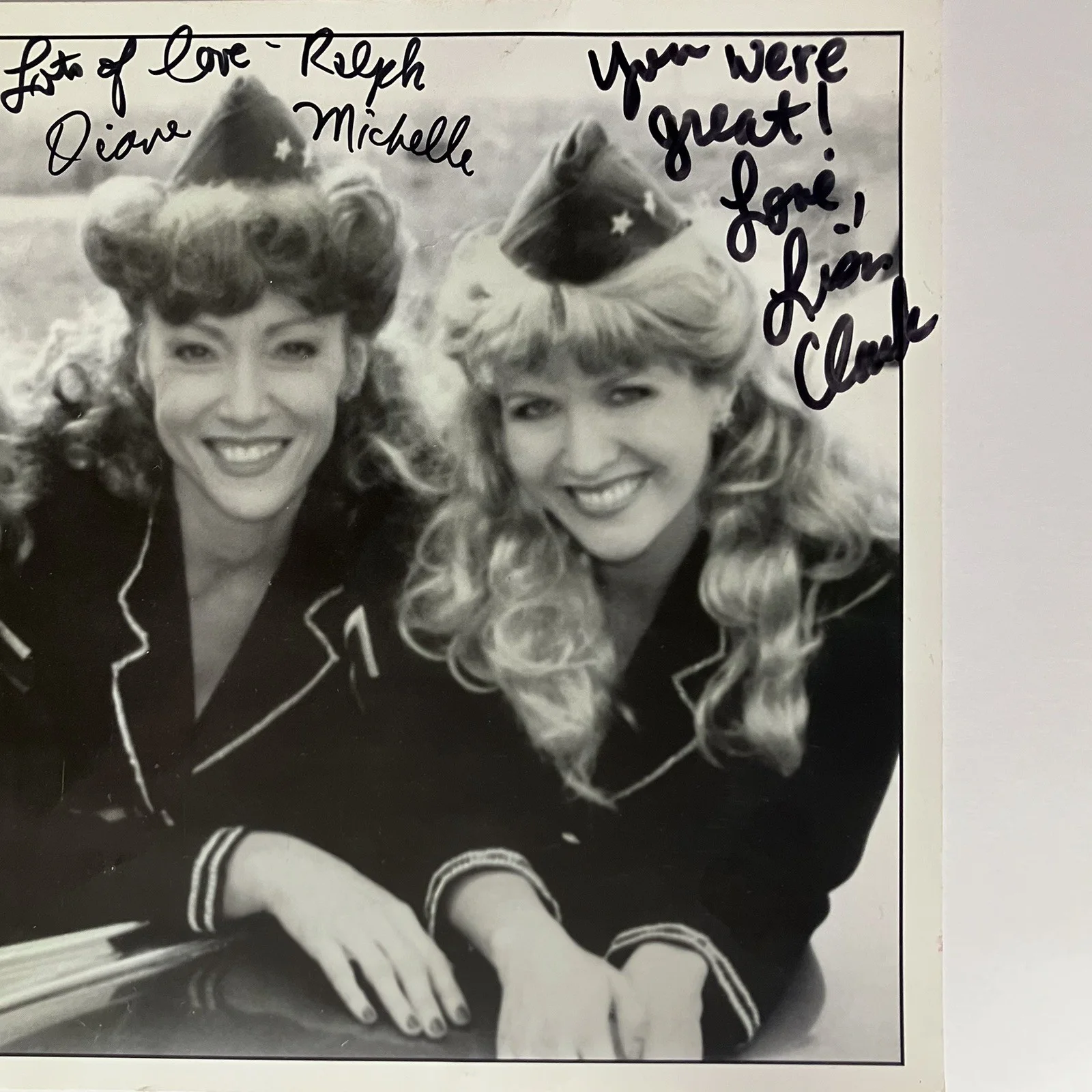 ‘THE GOILS’ Singing Group SIGNED PHOTO / Diane Michelle DAISY DUCK Voice Actress, image 3