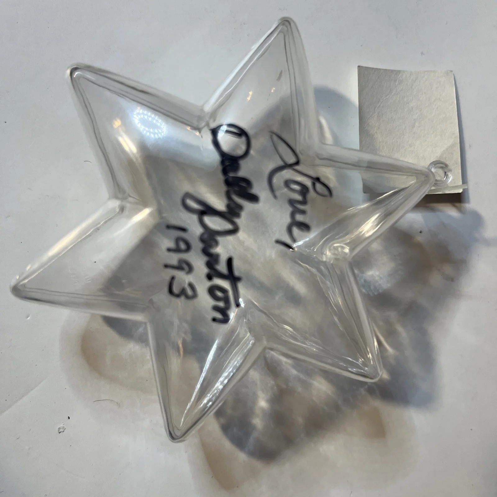 Dolly Parton Signed Star Ornament Dolly World ?1993￼, image 4