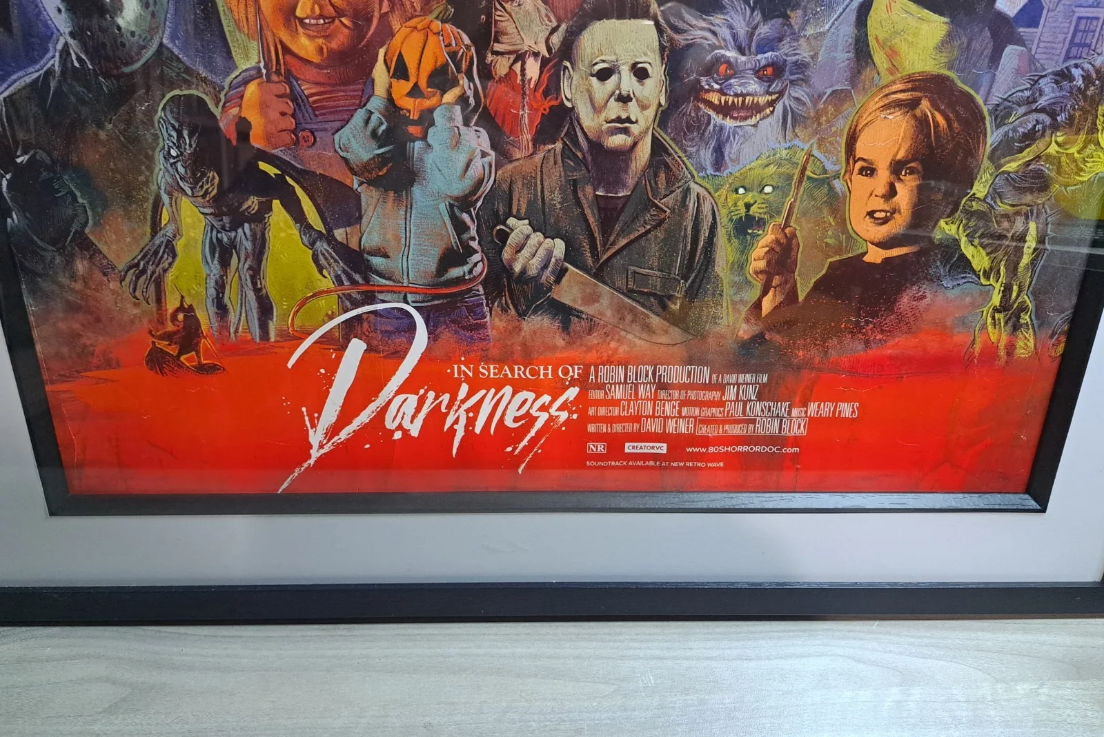 In Search Of Darkness - Very Rare Original Backer Poster - Frame Not Included!, изображение 5