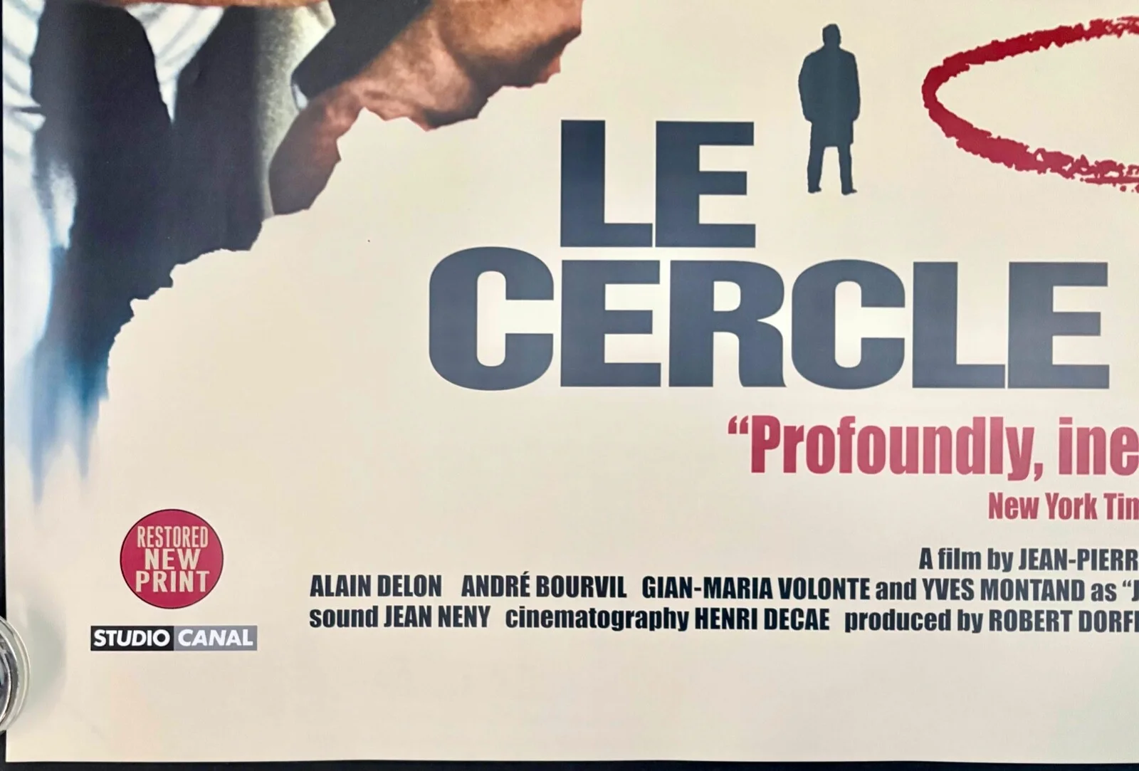 Le Cercle Rouge ORIGINAL Quad Film Cinema Poster Alain Delon 2003RR BFI, изображение 4