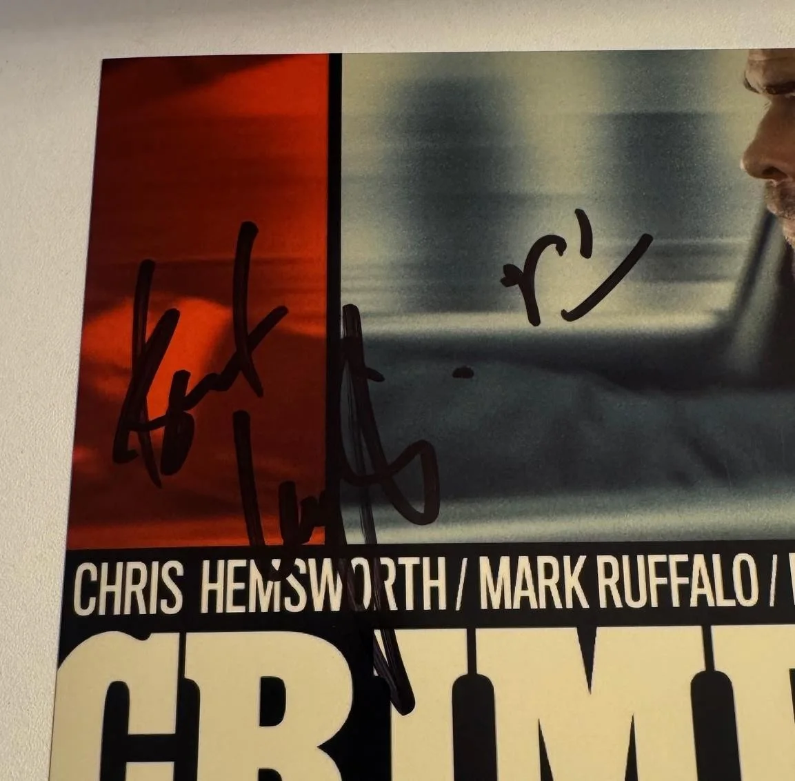 BART LAYTON TATE DONOVAN Autographed 8x10 Photo SIGNED Crime 101, изображение 2