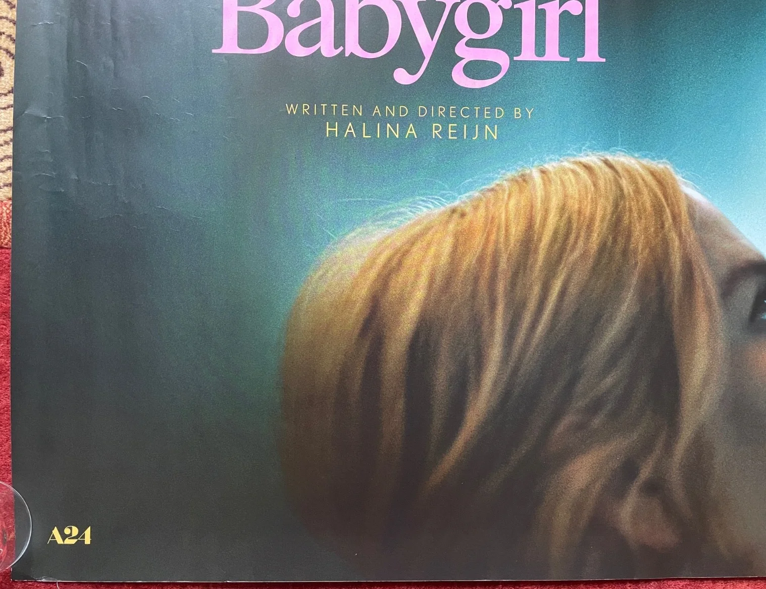 BABYGIRL (2024) Original UK Quad Movie Poster Harris Dickinson Nicole Kidman, изображение 4