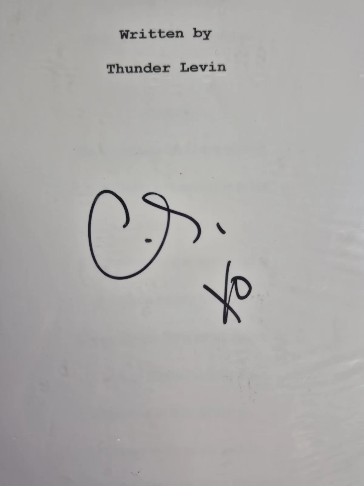 Cassie Scerbo — Cassie Scerbo Signed Sharknado Movie Script Beckett Authenticated, image 3