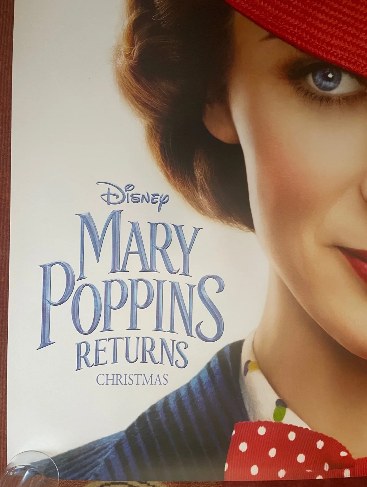 MARY POPPINS RETURNS (2018) Original UK One Sheet Movie Film Poster Emily Blunt, изображение 4