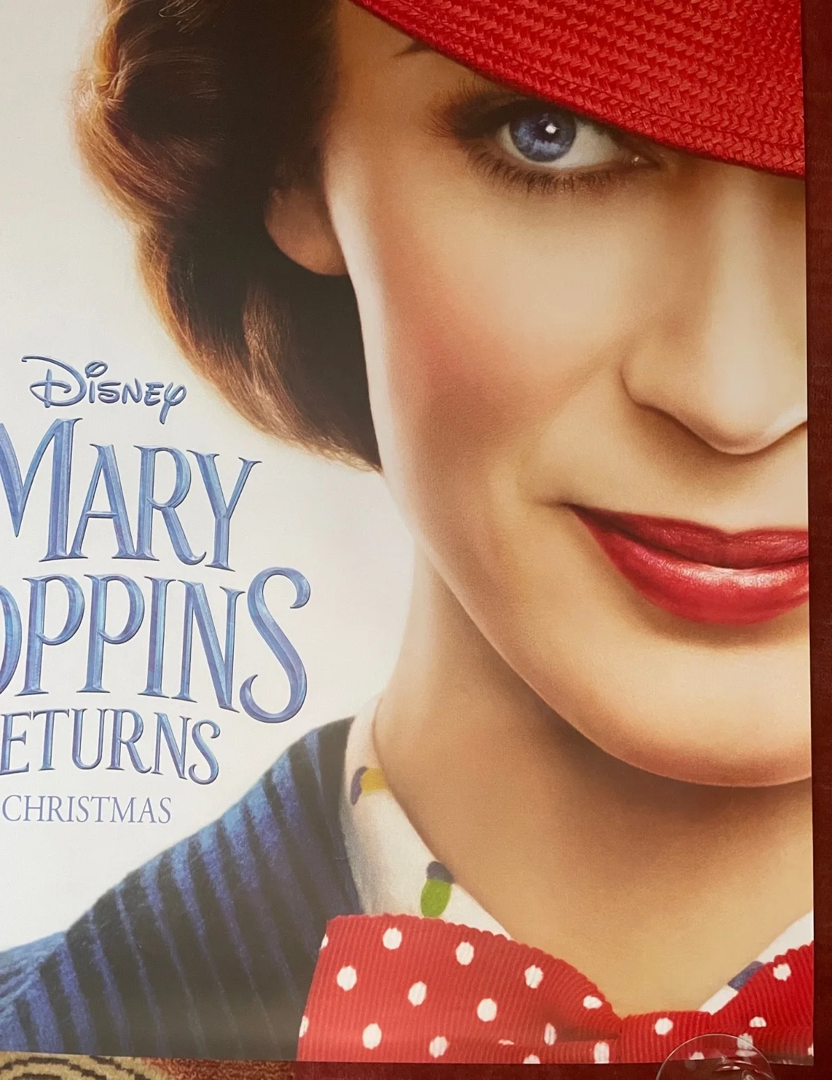 MARY POPPINS RETURNS (2018) Original UK One Sheet Movie Film Poster Emily Blunt, изображение 5