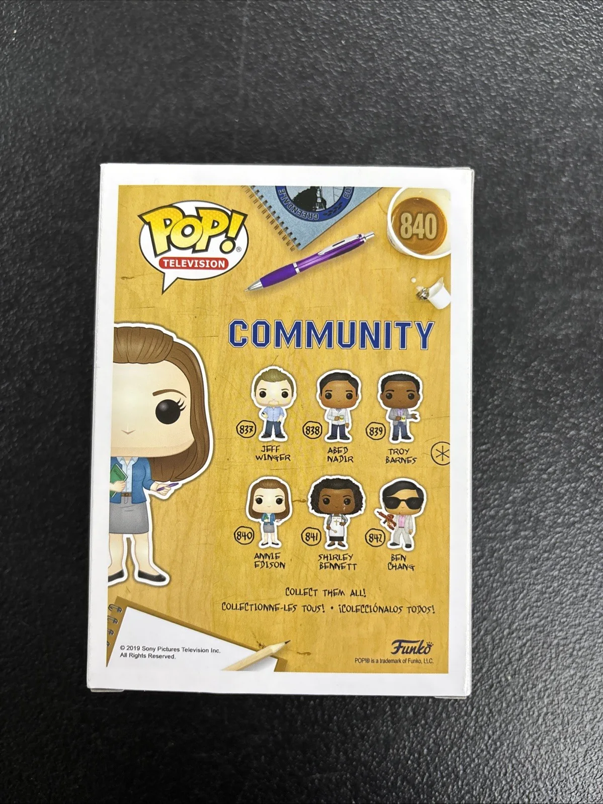 Alison Brie — Annie Edison #840 SIGNED By Alison Brie Funko Pop! Television Community Beckett, image 3