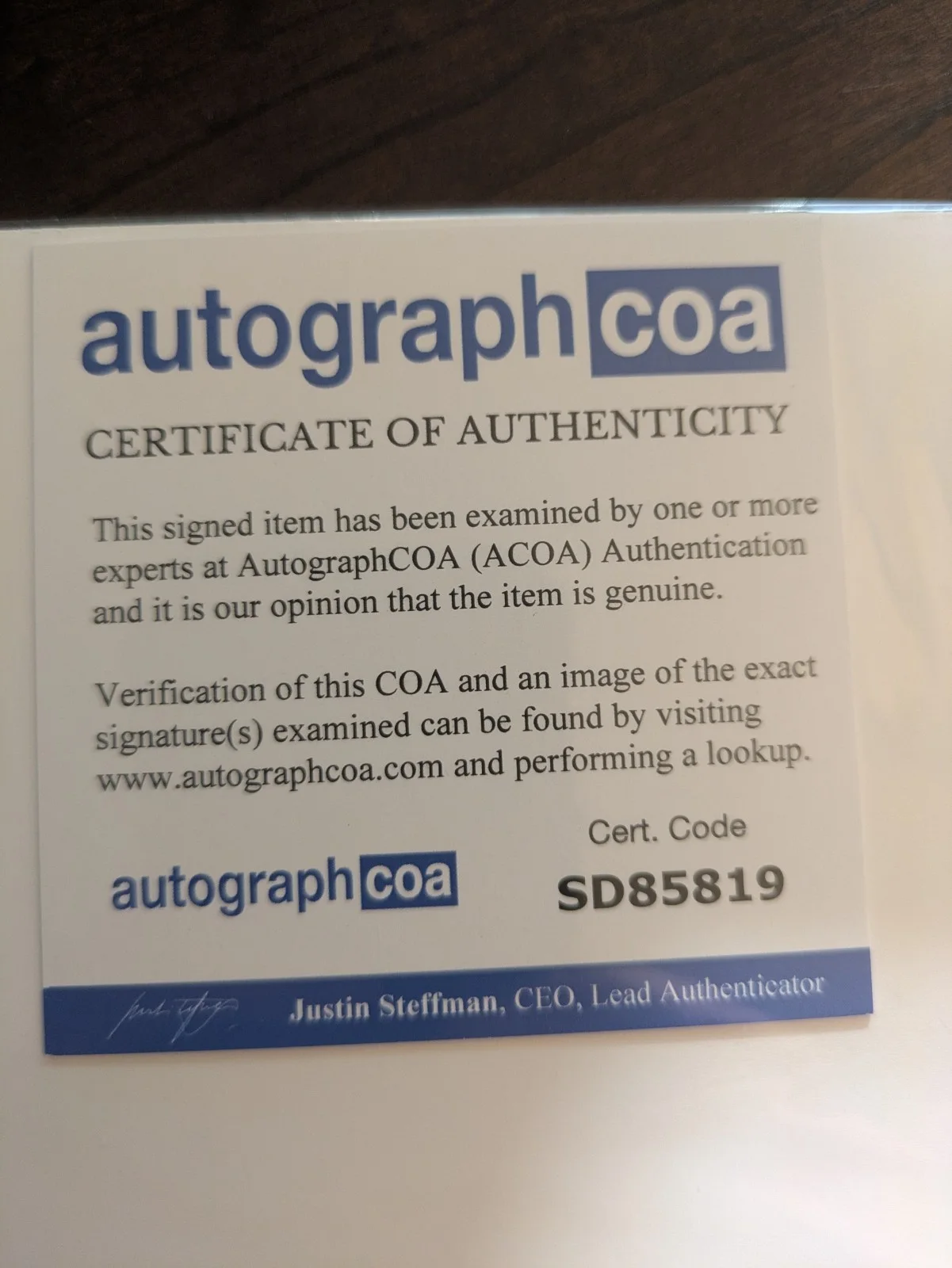Danny Huston — Danny Huston Signed Autographed Framed 8x10 Photo With COA The Number 23, изображение 5