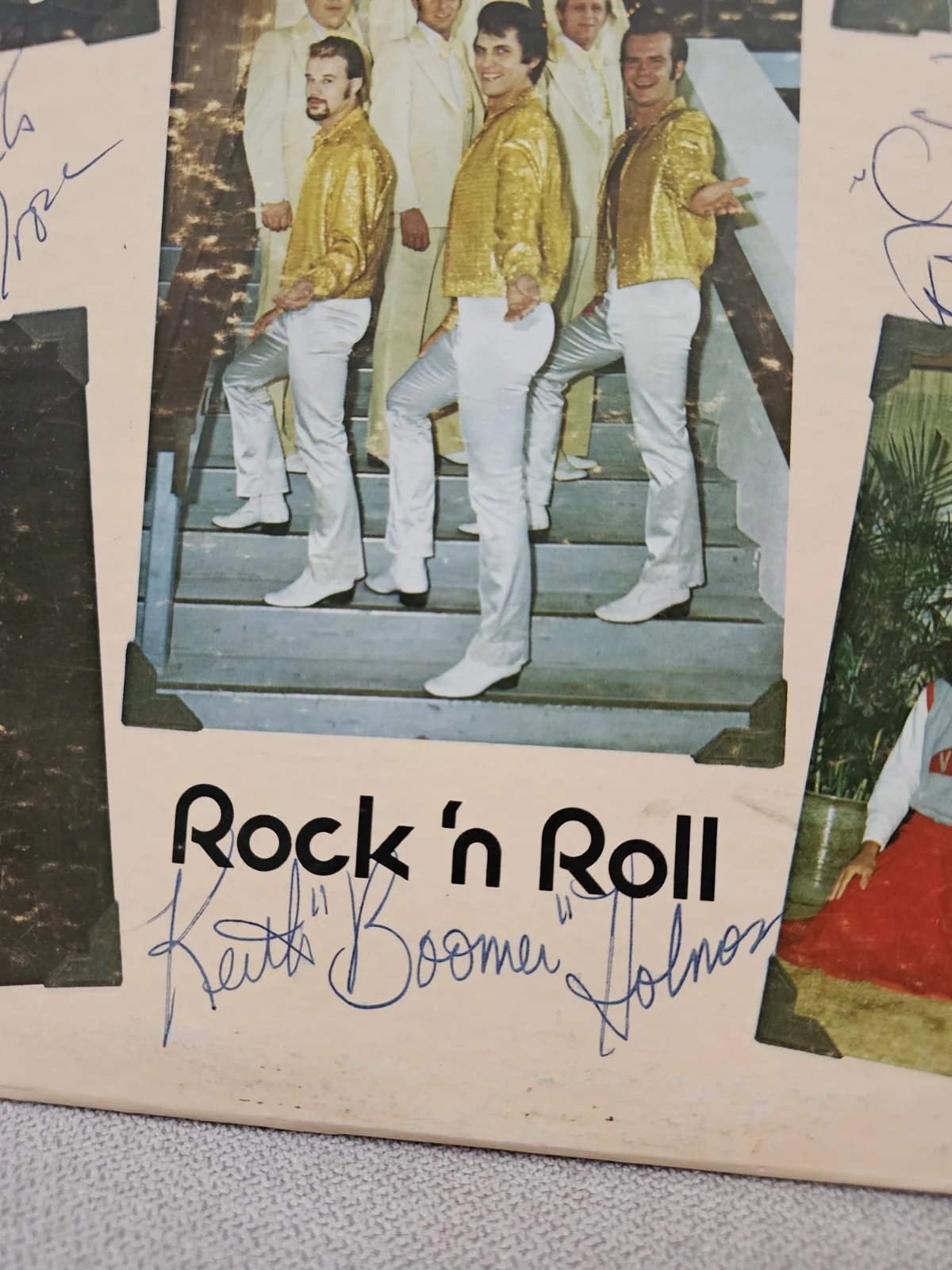 Autographed Vintage LP Record Album Cover of The Band The Van-Dells. Signed, изображение 4