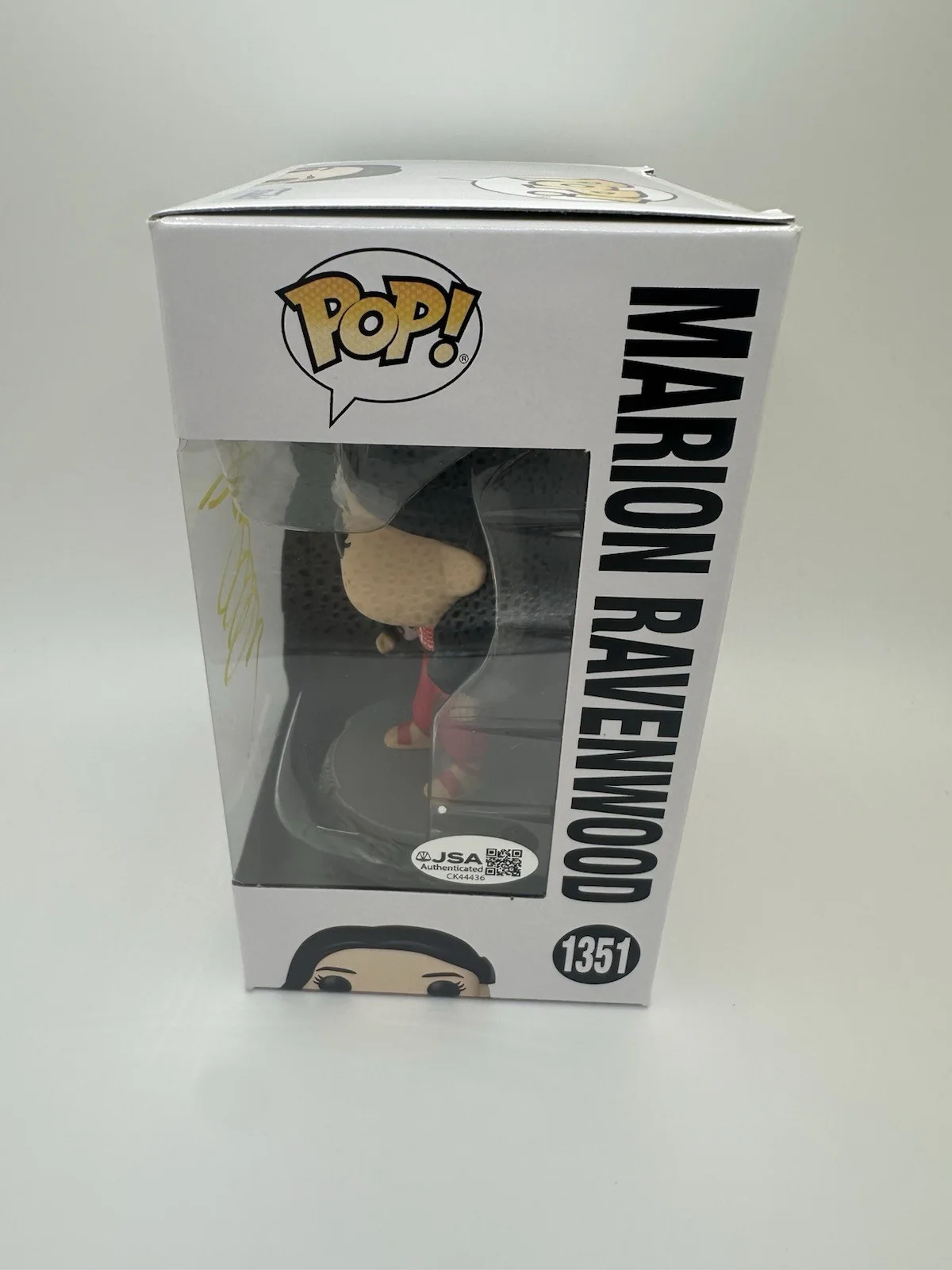 KAREN ALLEN SIGNED MARION RAVENWOOD FUNKO POP INDIANA JONES JSA COA WS, изображение 3