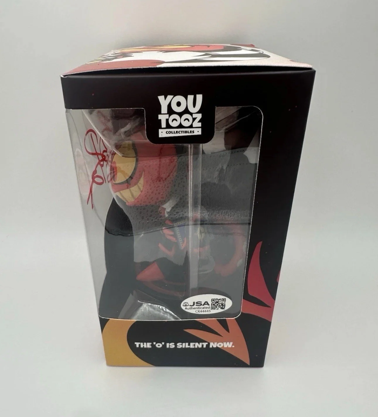 BRANDON ROGERS SIGNED BLITZO YOUTOOZ VINYL FIGURE ‘HELLUVA BOSS’ JSA COA, image 3