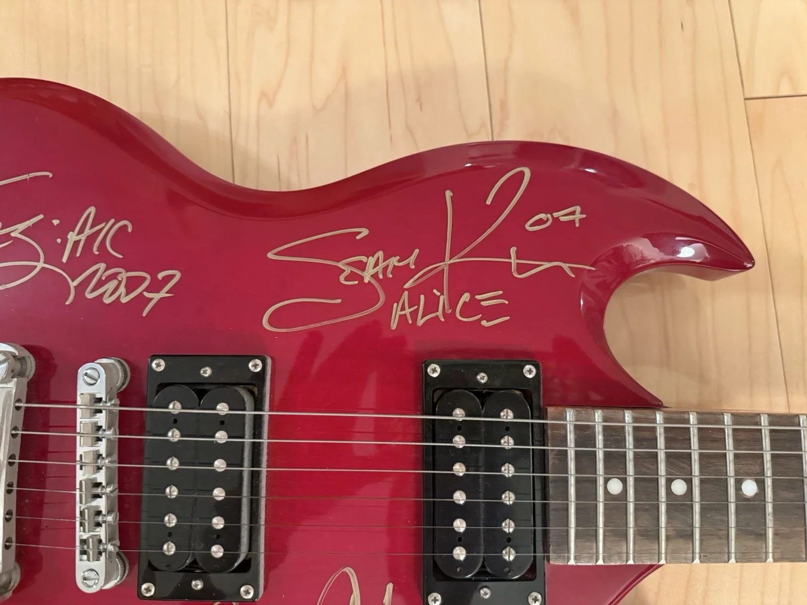 Alice In Chains Full Band Signed Stratocaster Guitar X 4 JSA Jerry Cantrell, изображение 5