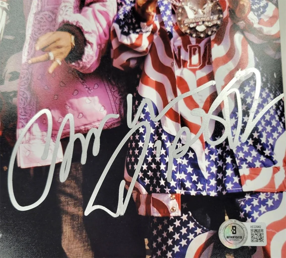 Diplomats signed 11x14 photo Cam'Ron Dipset Capo Zekey autograph Beckett BAS, image 3