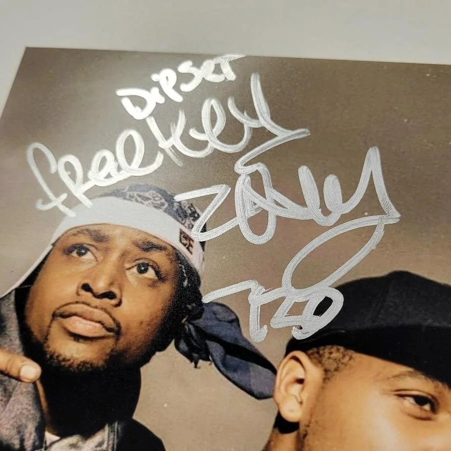 Diplomats signed 11x14 photo Cam'Ron Dipset Capo Zekey autograph Beckett BAS, image 2