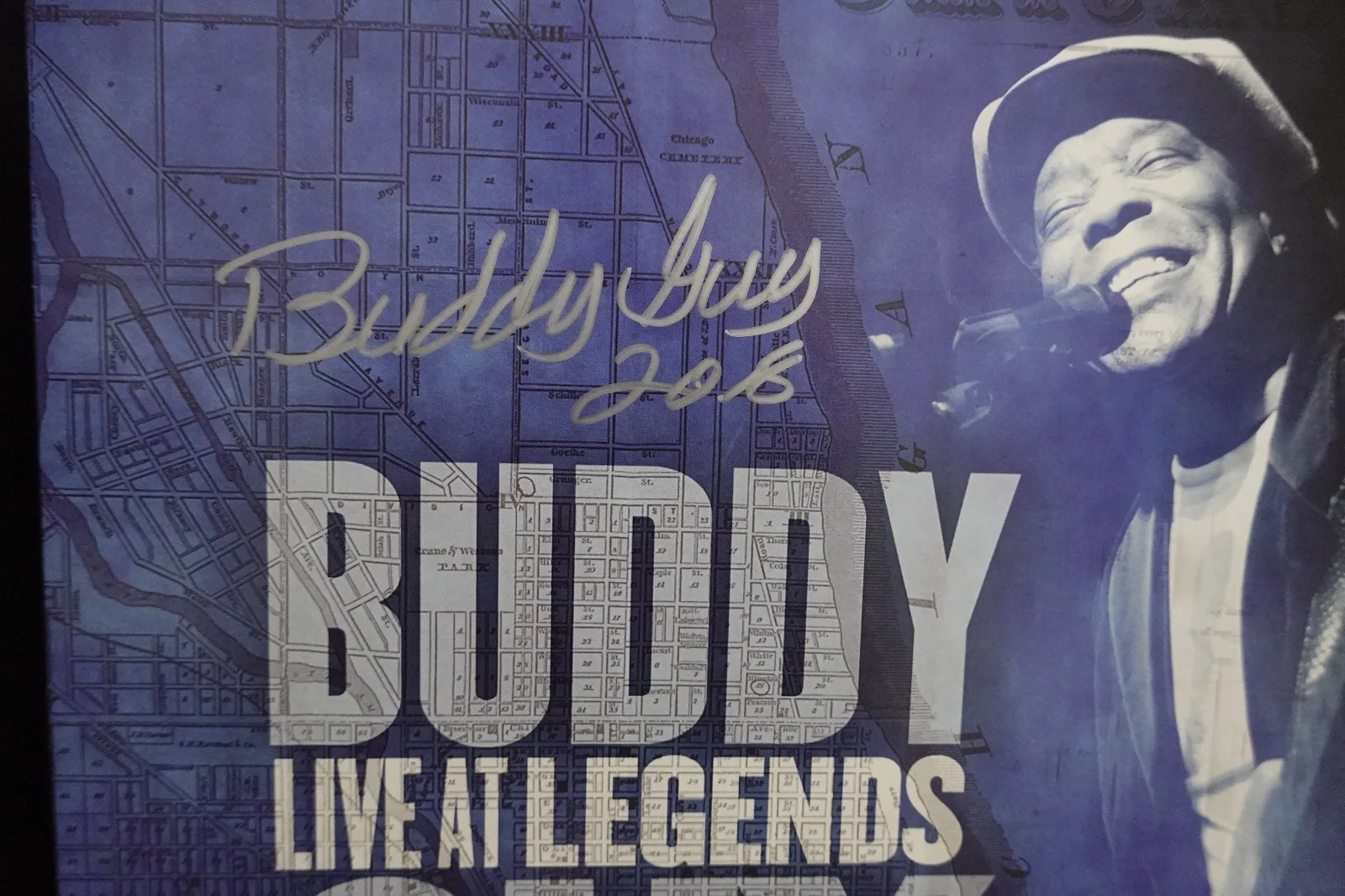 Buddy Guy - Signed Live at Legends Album with JSA COA, image 2