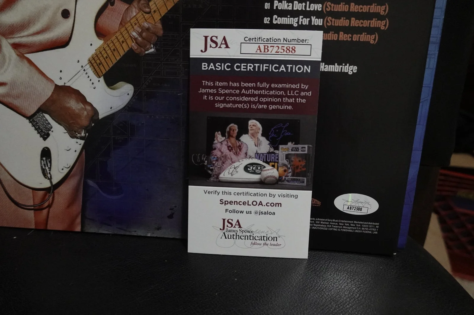 Buddy Guy - Signed Live at Legends Album with JSA COA, image 3