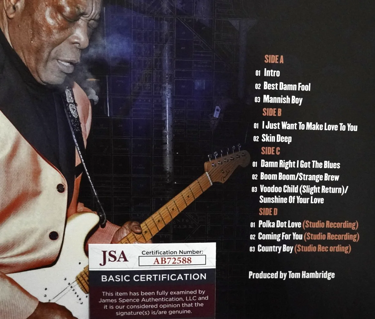 Buddy Guy - Signed Live at Legends Album with JSA COA, image 4