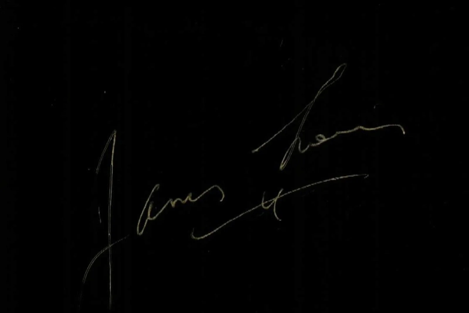 James Morris Autographed Opera Photo Signed 8x10 Black & White Stage Portrait, image 2