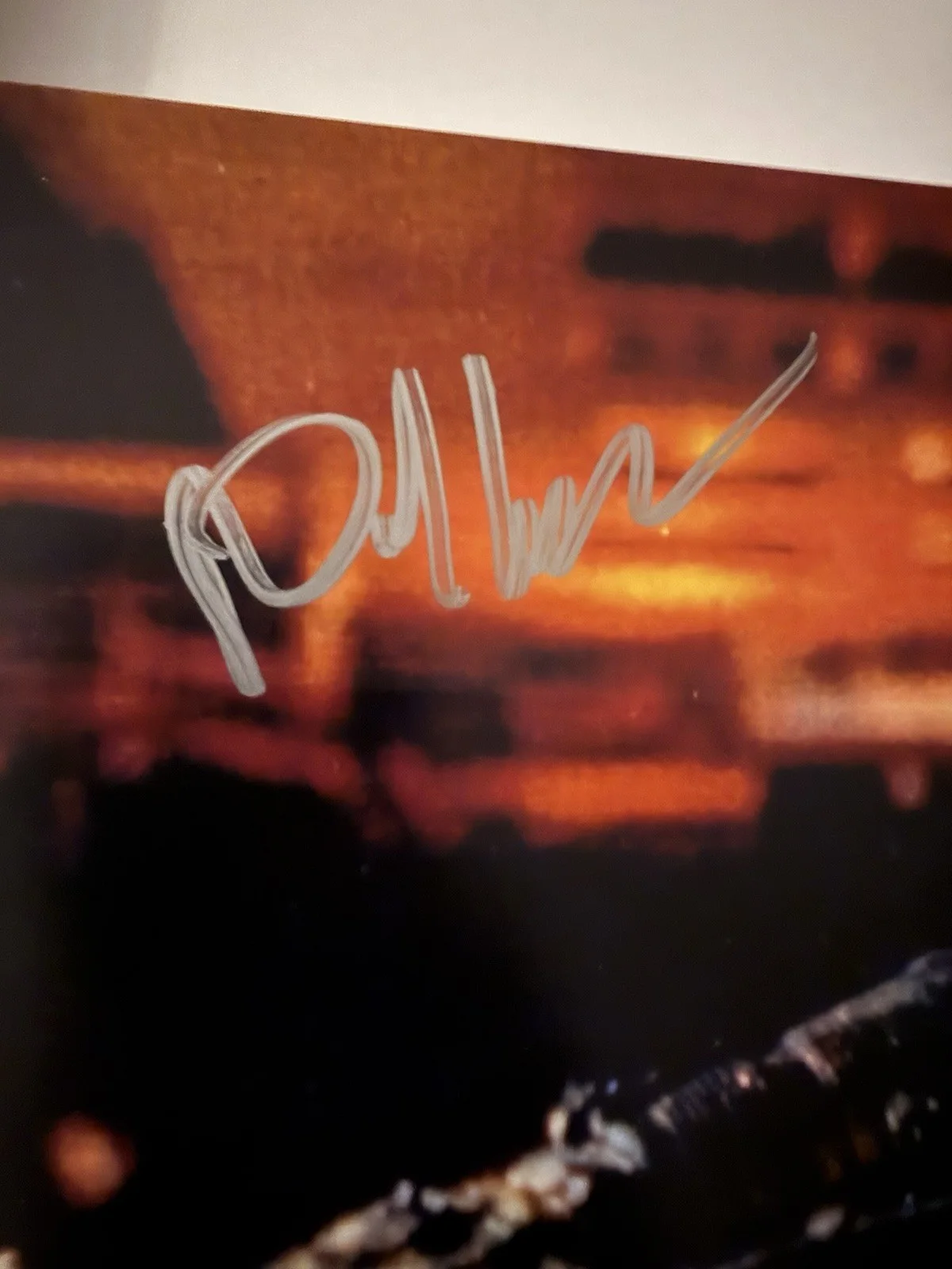 Signed 11x14 Photo Beckett Witnessed R. David Smith Predator 2 Coa, изображение 2