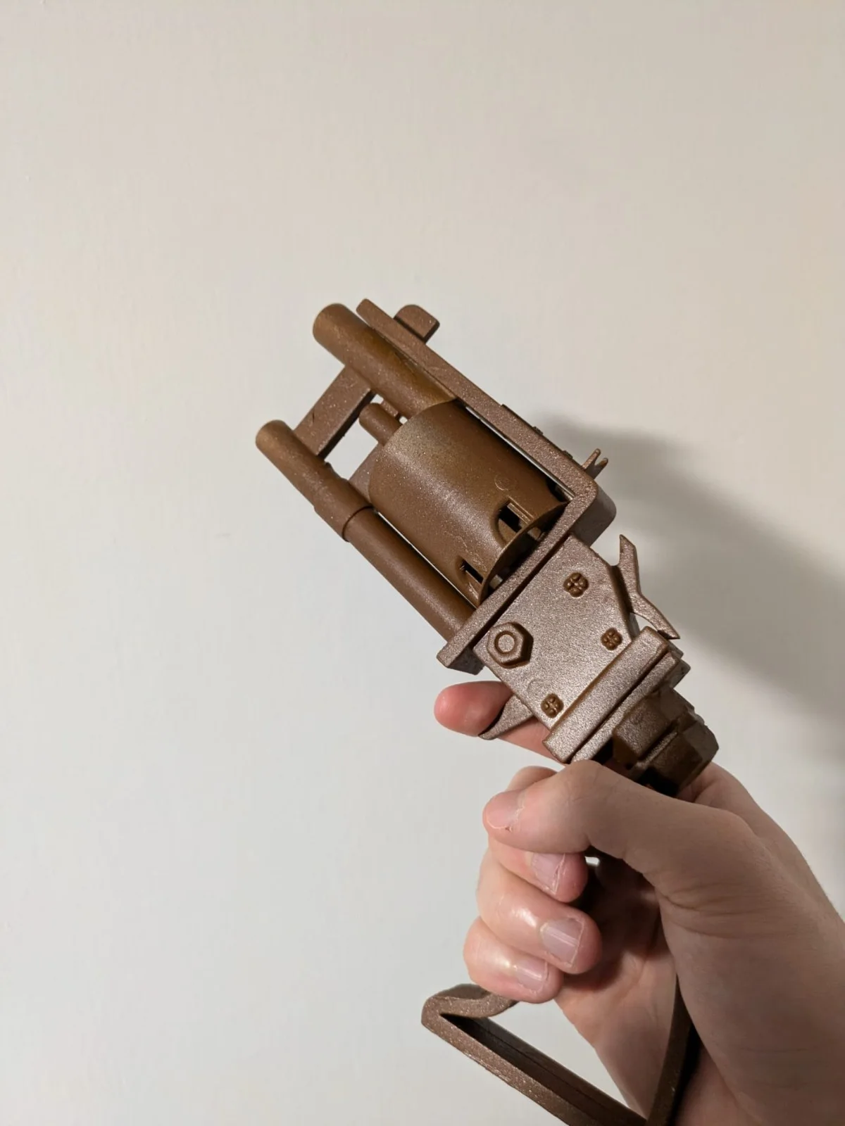 Fallout 4 Pipe Revolver 3D Printed Prop Gun/Weapon, image 3