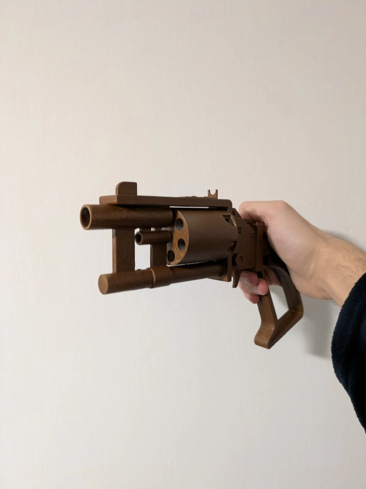 Fallout 4 Pipe Revolver 3D Printed Prop Gun/Weapon, image 4