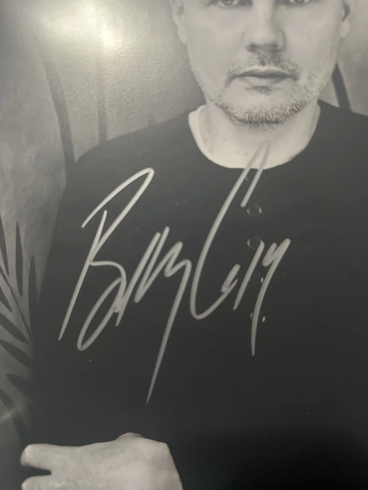 Billy Corgan smashing pumpkins autographed 8x10 photo w/ COA, image 2