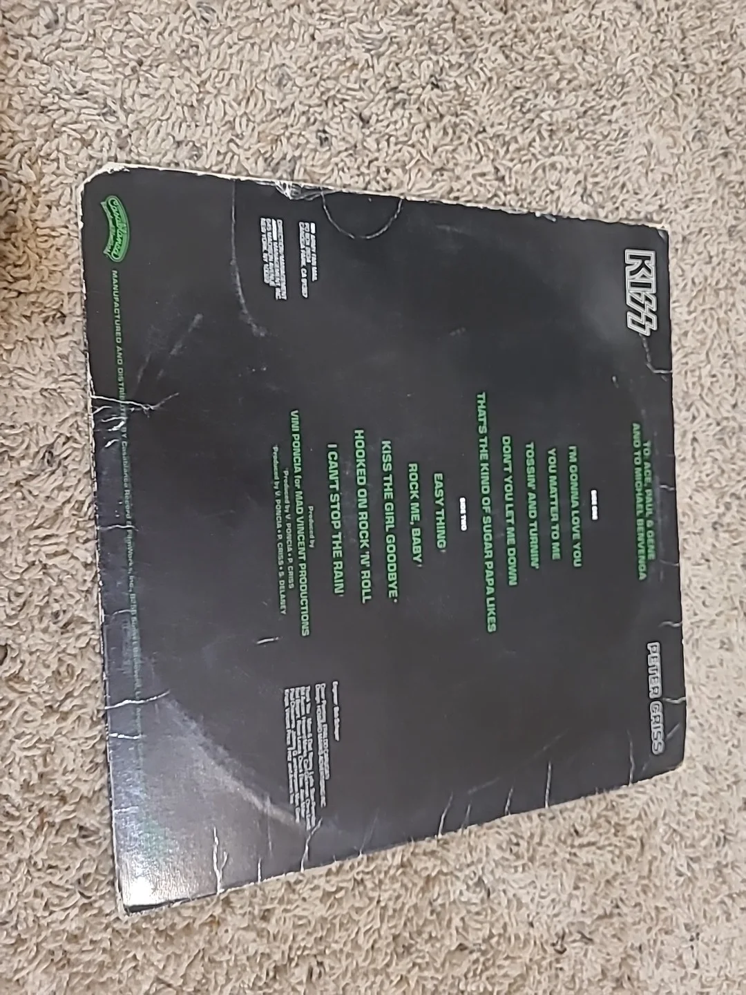 Kiss-Peter Criss Album-contains piece Of The Puzzle Poster, изображение 2
