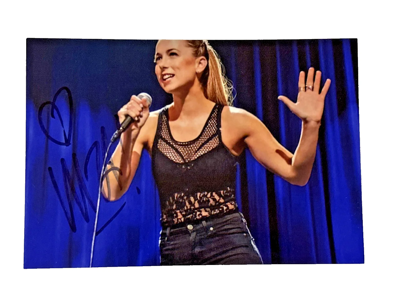Iliza Shlesinger — ILIZA SHLESINGER Hand Signed Autographed 4x6 Photo - Comedian Auto