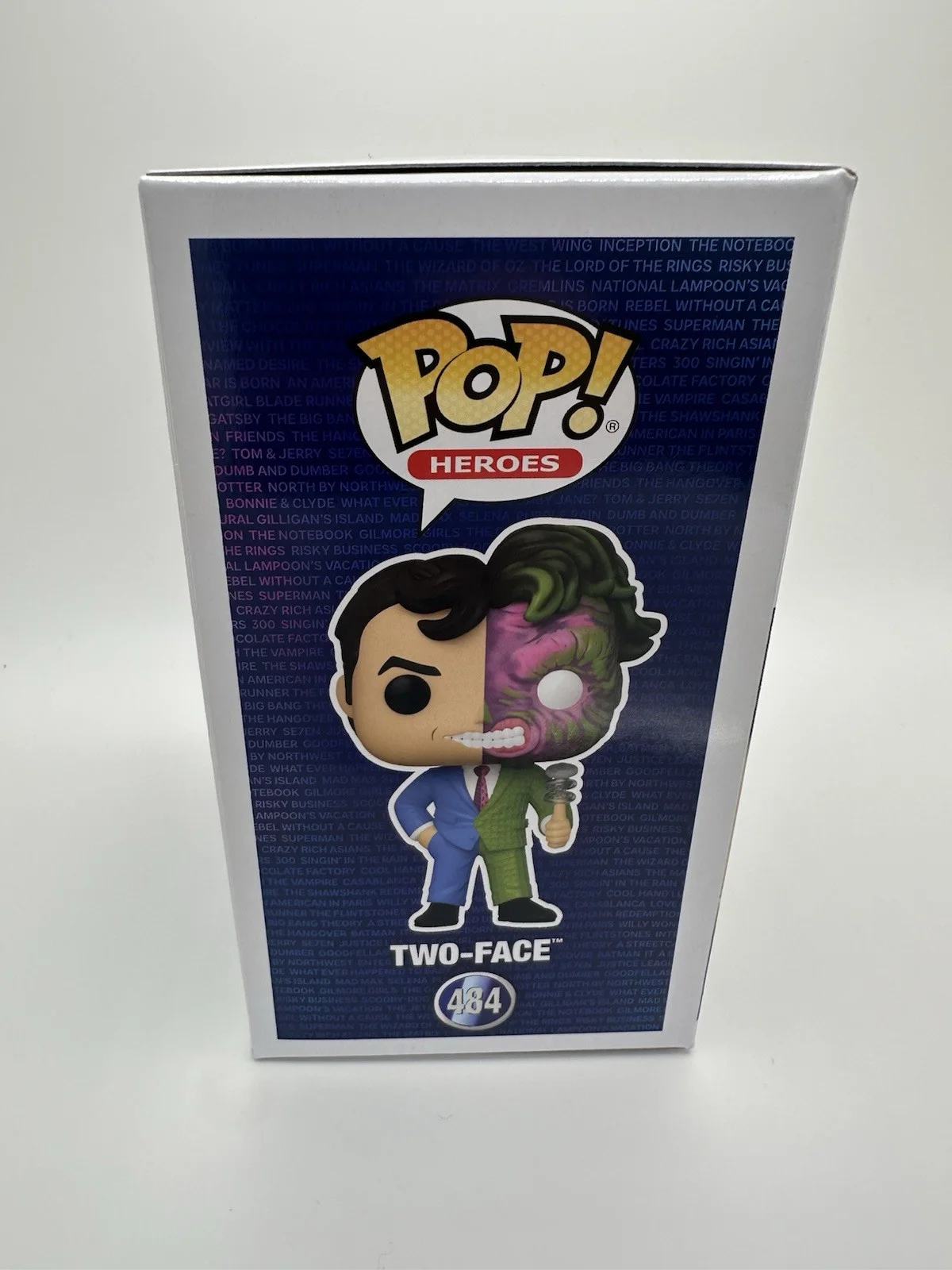 AARON ECKHART SIGNED TWO-FACE FUNKO POP THE DARK KNIGHT JSA AUTHENTICATED WS, image 5