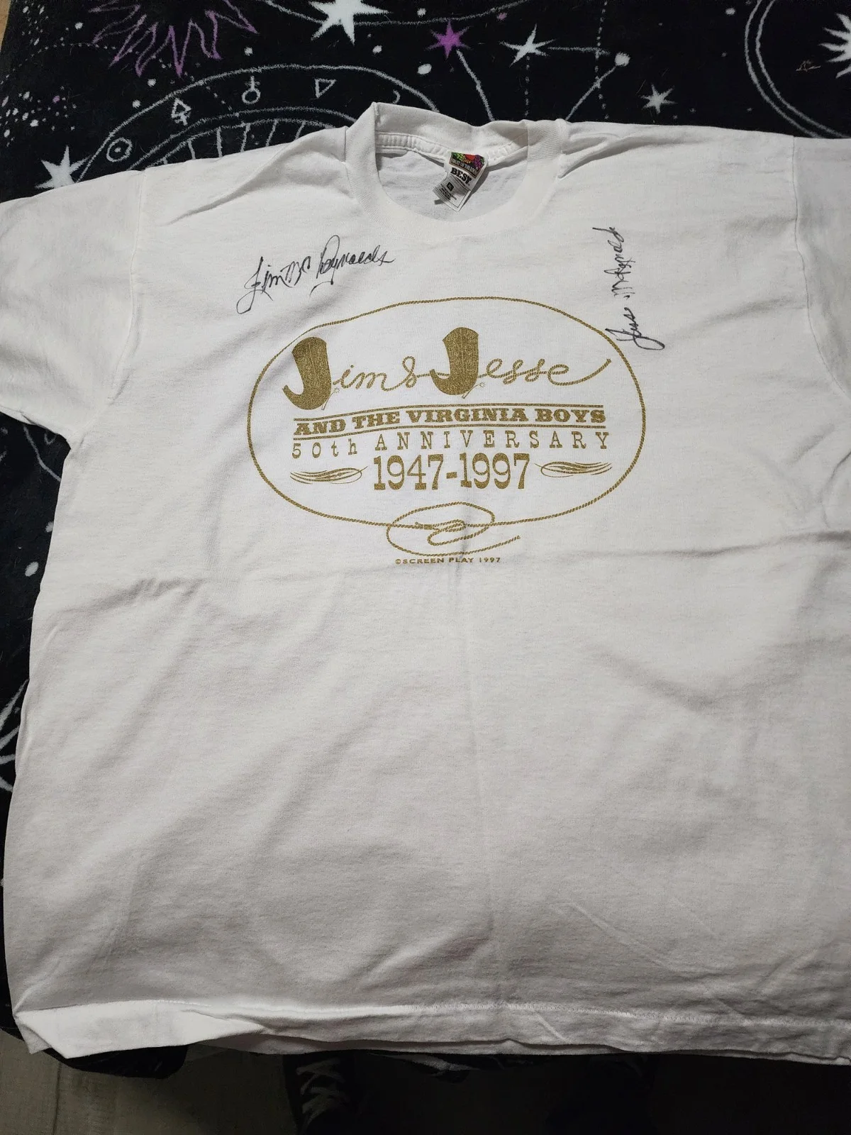 Autographed Shirt Jim and Jesse and the Virginia Boys, image 5