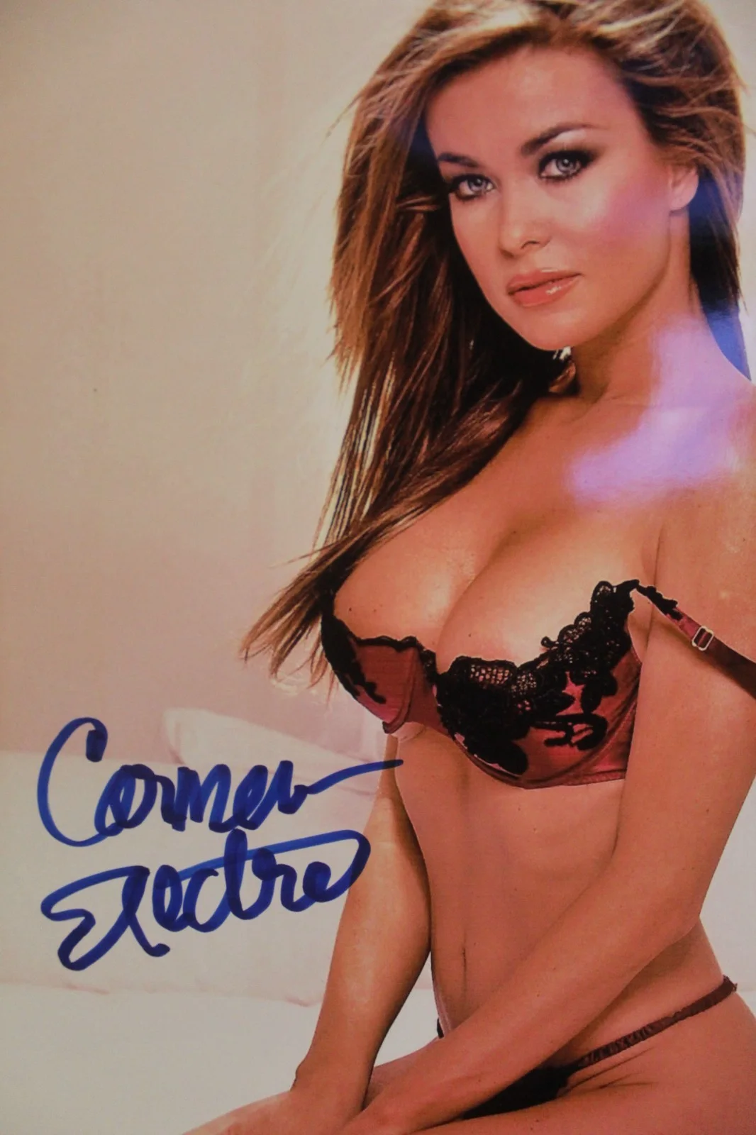 Carmen Electra — Signed Photo - T.V. Series - 8x10 - Carmen Electra - Baywatch_Actress_Model +COA, изображение 3