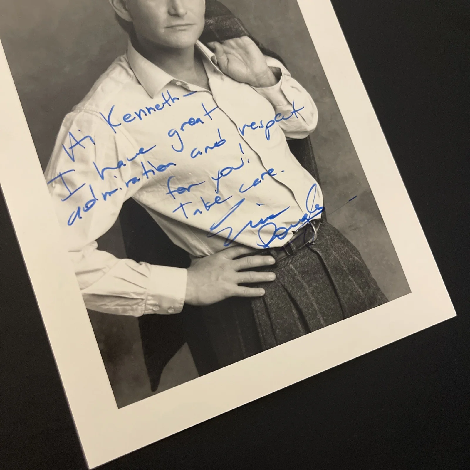 ERIC DOUGLAS, Kirk Douglas Son: Hand Signed Original Celebrity Photo 5 x 7” /KSK, изображение 4