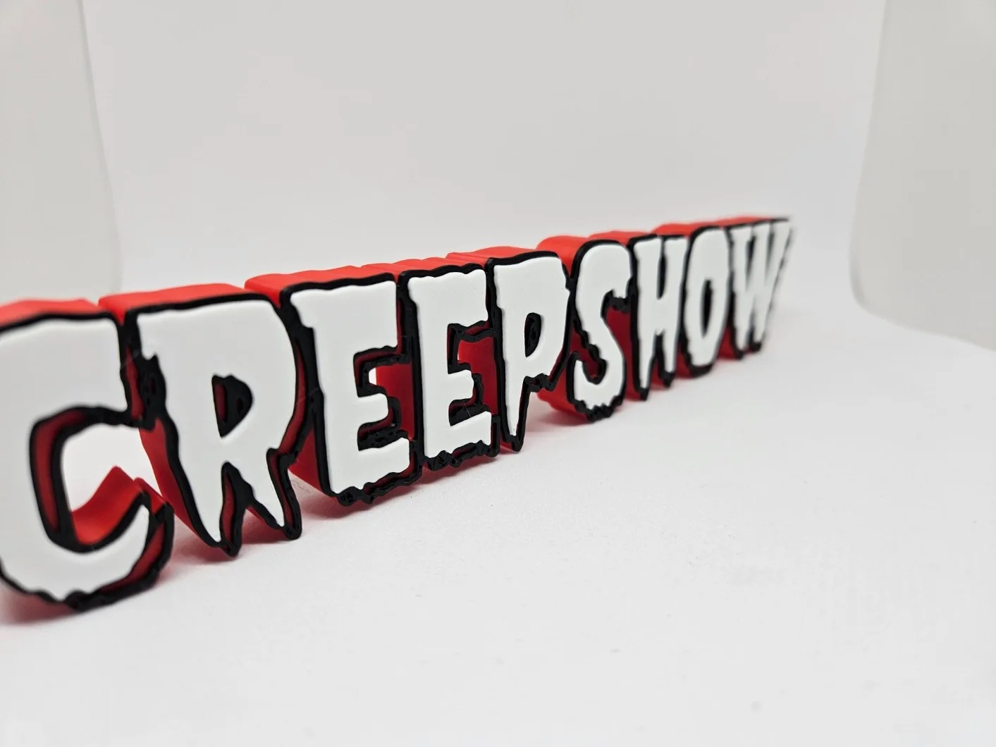 Creepshow 3D Printed Horror Sign Wall Decor Horror Movie Style, image 2